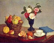 Henri Fantin-Latour Still Life, oil